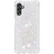 Силіконовий (TPU) чохол Deexe Liquid Glitter для Samsung Galaxy A13 5G (A136) / A04s (A047) - Shiny Hearts