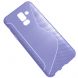 Силиконовый (TPU) чехол Deexe S Line для Samsung Galaxy A6+ 2018 (A605) - Dark Purple. Фото 2 из 2