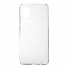 Силиконовый (TPU) чехол Deexe UltraThin для для Samsung Galaxy A51 (А515) - Transparent