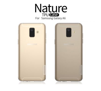 Силиконовый (TPU) чехол NILLKIN Nature TPU для Samsung Galaxy A6 2018 (A600) - White