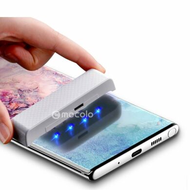 Защитное стекло MOCOLO 3D Curved UV Glass для Samsung Galaxy Note 10+ (N975) (с лампой UV)