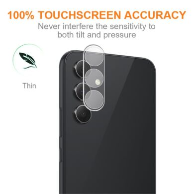 Защитное стекло на камеру AMORUS Lens Protector для Samsung Galaxy A35 (A356) / Galaxy A55 (A556)