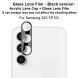 Защитное стекло на камеру IMAK Black Glass Lens для Samsung Galaxy S23 FE - Black. Фото 3 из 10