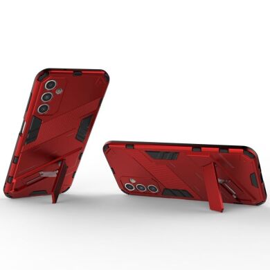 Защитный чехол Deexe Bibercas для Samsung Galaxy A14 (А145) - Red