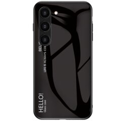 Защитный чехол Deexe Gradient Color для Samsung Galaxy S23 Plus - Black