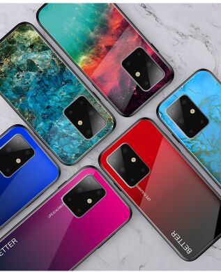 Защитный чехол Deexe Gradient Pattern для Samsung Galaxy S20 Plus (G985) - Colorful Nebula