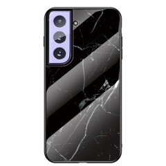 Защитный чехол Deexe Gradient Pattern для Samsung Galaxy S21 - Black / White