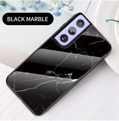 Захисний чохол Deexe Gradient Pattern для Samsung Galaxy S21 - Black / White