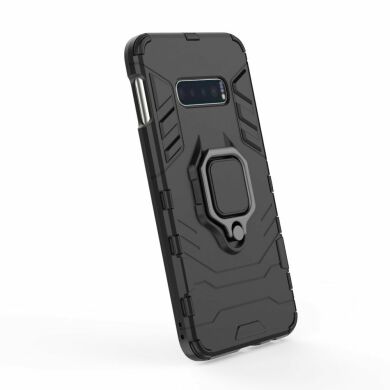 Защитный чехол Deexe Hybrid Case для Samsung Galaxy S10 Lite (G770) - Black