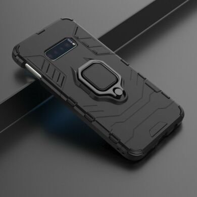 Защитный чехол Deexe Hybrid Case для Samsung Galaxy S10 Lite (G770) - Black