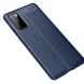 Защитный чехол Deexe Leather Cover для Samsung Galaxy S20 FE (G780) - Dark Blue. Фото 2 из 11