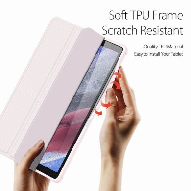 Защитный чехол DUX DUCIS TOBY Series для Samsung Galaxy Tab A7 Lite (T220/T225) - Light Pink