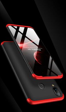 Защитный чехол GKK Double Dip Case для Samsung Galaxy A30 (A305) / A20 (A205) - Red / Black