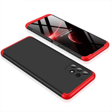 Защитный чехол GKK Double Dip Case для Samsung Galaxy A32 5G (А326) - Black / Red