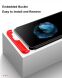 Защитный чехол GKK Double Dip Case для Samsung Galaxy A52 (A525) / A52s (A528) - Black / Red. Фото 11 из 14