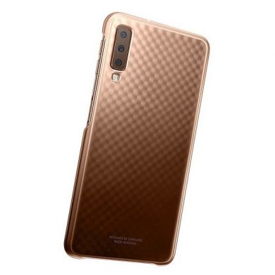 Захисний чохол Gradation Cover для Samsung Galaxy A7 2018 (A750) EF-AA750CFEGRU - Gold