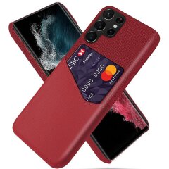 Защитный чехол KSQ Business Pocket для Samsung Galaxy S23 Ultra - Red