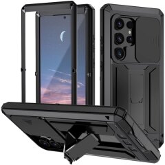 Защитный чехол R-JUST Armadillo для Samsung Galaxy S24 Ultra (S928) - Black