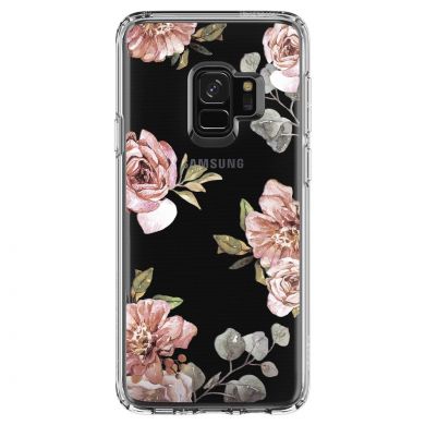 Защитный чехол Spigen SGP Liquid Crystal Blossom для Samsung Galaxy S9 (G960) - Flower