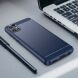 Защитный чехол UniCase Carbon для Samsung Galaxy A05 (A055) - Blue. Фото 7 из 8