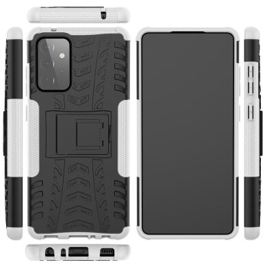Защитный чехол UniCase Hybrid X для Samsung Galaxy A72 (А725) - White