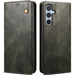 Защитный чехол UniCase Leather Wallet для Samsung Galaxy A55 (A556) - Green