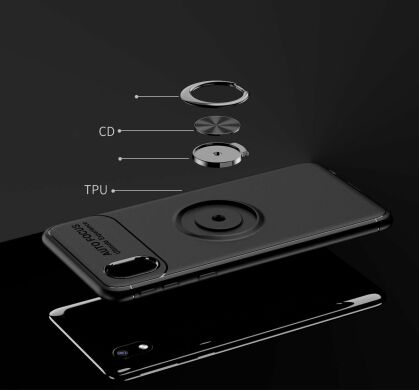 Защитный чехол UniCase Magnetic Ring для Samsung Galaxy A01 Core (A013) - Black