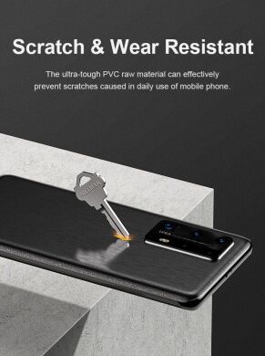 Наклейка на заднюю панель RockSpace Metalic Series для Samsung Galaxy S20 FE (G780) - Grey