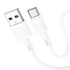 Кабель Hoco X83 Victory USB to Type-C (3A, 1m) - White
