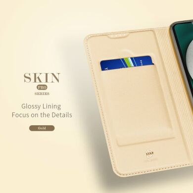 Чехол-книжка DUX DUCIS Skin Pro для Samsung Galaxy A34 (A346) - Gold