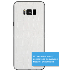 Кожаная наклейка Glueskin White Croco для Samsung Galaxy Note 8 (N950)