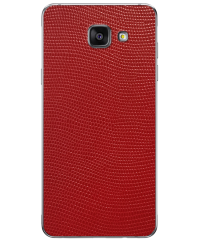 Кожаная наклейка Glueskin Red Stingray для Samsung Galaxy A3 (2016)