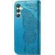 Чехол UniCase Butterfly Pattern для Samsung Galaxy A25 (A256) - Blue. Фото 4 из 5