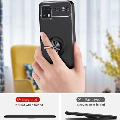 Защитный чехол UniCase Magnetic Ring для Samsung Galaxy A22 5G (A226) - Red