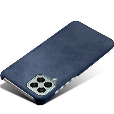 Защитный чехол Deexe Leather Back Cover для Samsung Galaxy M33 (M336) - Blue