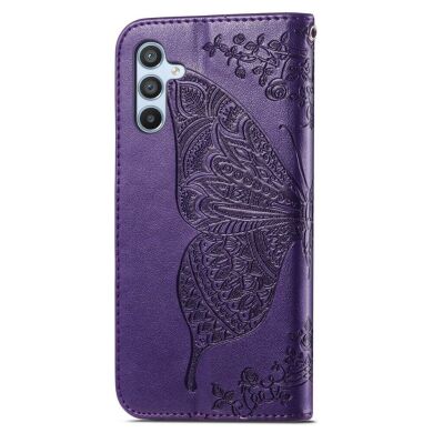 Чехол UniCase Butterfly Pattern для Samsung Galaxy A54 (A546) - Purple