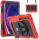 Защитный чехол Deexe Shockproof Case для Samsung Galaxy Tab S9 FE (X510) - Black / Red. Фото 2 из 10