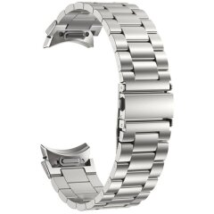 Ремінець Deexe Stainless Steel QuickFit для годинників з шириною кріплення 20мм - Silver