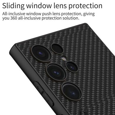 Защитный чехол GKK Magnetic Holder для Samsung Galaxy S24 Ultra - Black