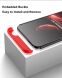 Защитный чехол GKK Double Dip Case X для Samsung Galaxy A54 (A546) - Black / Red. Фото 7 из 9