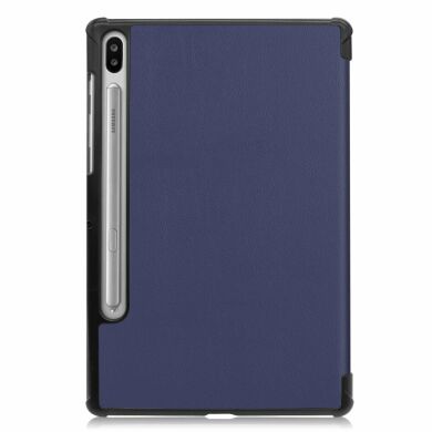 Чехол ENKAY Smart Cover для Samsung Galaxy Tab S6 10.5 - Dark Blue