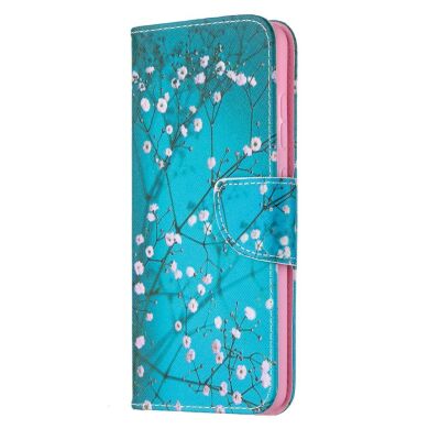 Чехол-книжка Deexe Color Wallet для Samsung Galaxy A52 (A525) / A52s (A528) - Plum Blossom