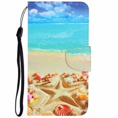 Чехол-книжка Deexe Color Wallet для Samsung Galaxy M11 (M115) - Beach