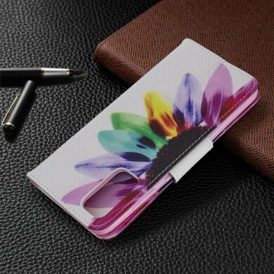 Чехол-книжка Deexe Color Wallet для Samsung Galaxy S20 (G980) - Colorful Petals