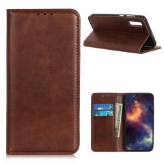 Чехол-книжка Deexe Wallet Case для Samsung Galaxy A02 (A022) - Coffee