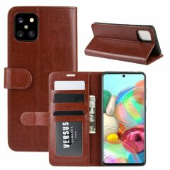 Чохол-книжка Deexe Wallet Style для Samsung Galaxy Note 10 Lite (N770) - Brown