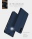 Чехол-книжка DUX DUCIS Skin Pro для Samsung Galaxy A7 2018 (A750) - Dark Blue. Фото 8 из 12
