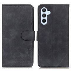 Чехол-книжка KHAZNEH Retro Wallet для Samsung Galaxy M34 (M346) - Black