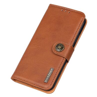 Чехол-книжка KHAZNEH Wallet Cover для Samsung Galaxy S24 Plus - Brown