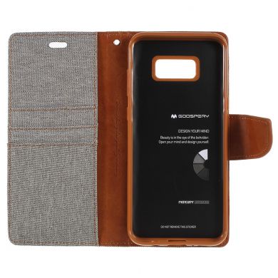 Чехол-книжка MERCURY Canvas Diary для Samsung Galaxy S8 (G950) - Grey